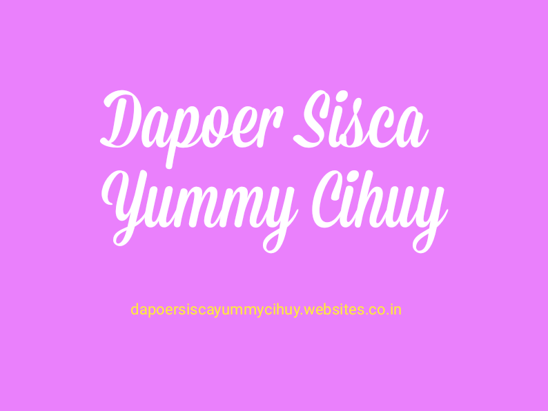 Dapoer Sisca Yummy Cihuy user
